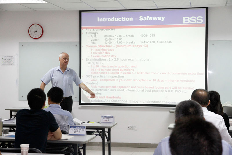 深圳賽為安全第36期NEBOSH IGC培訓(xùn)精彩開(kāi)課