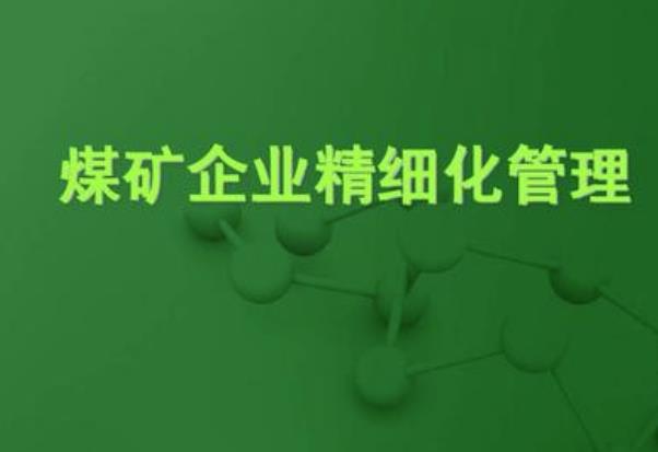 淺析煤礦精細化安全管理體系 淺析煤礦精細化安全管理體系