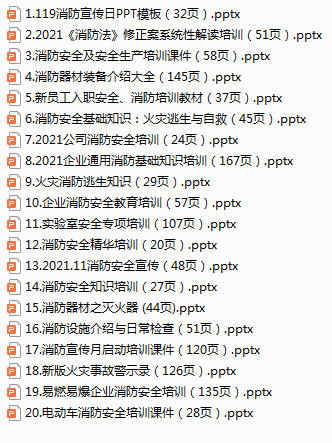 消防安全培訓 消防安全培訓